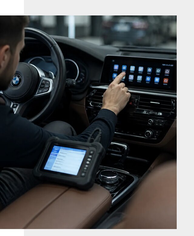 Установка приложений и мультимедиа сервисов BMW в Сланцах