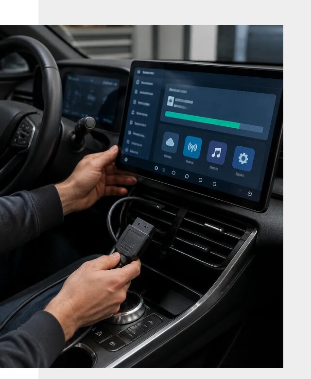 Установка приложений BYD для автомобиля под ключ в Сланцах