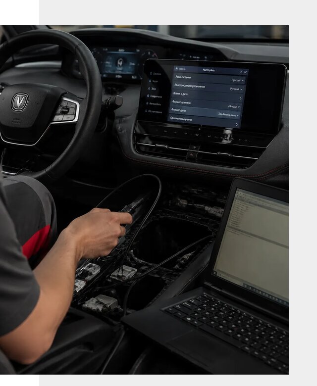 Русификация автомобиля Changan UNI-K под ключ в Сланцах