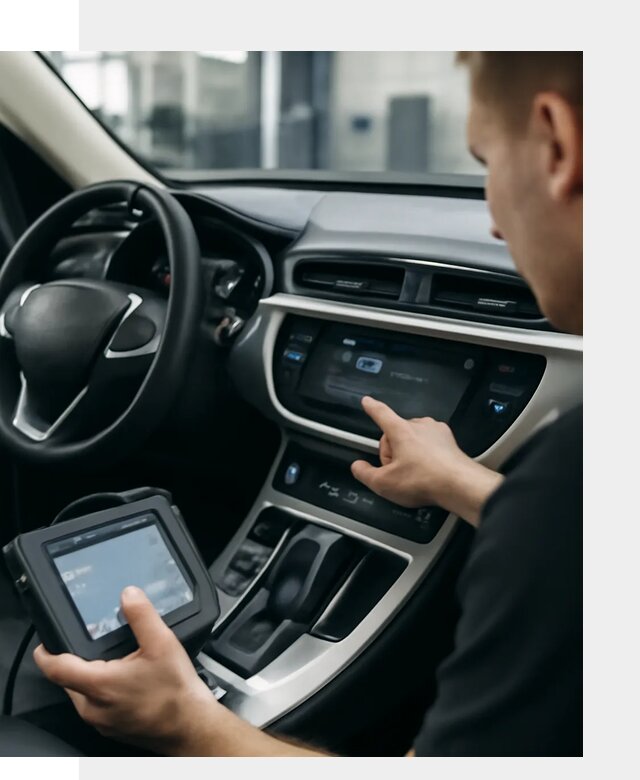 Русификация Geely Atlas мультимедиа и меню в Сланцах