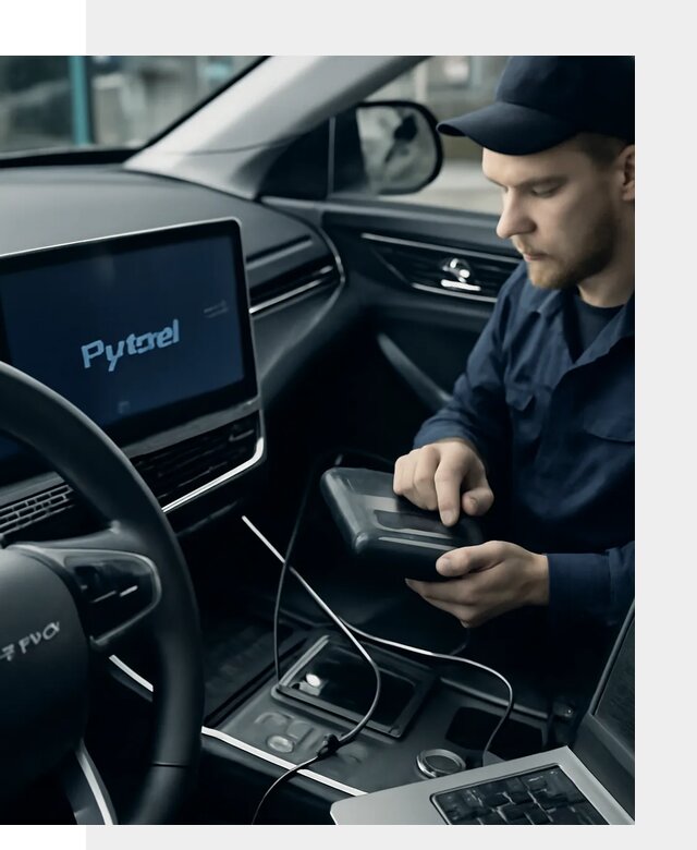 Русификация автомобилей Jetour с адаптацией меню в Сланцах