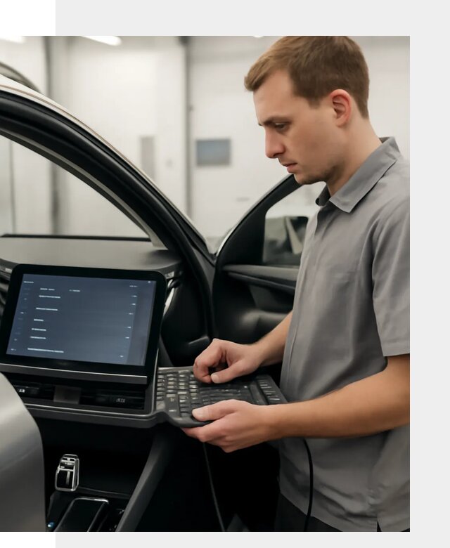 Русификация мультимедиа автомобилей Lynk Co в Сланцах