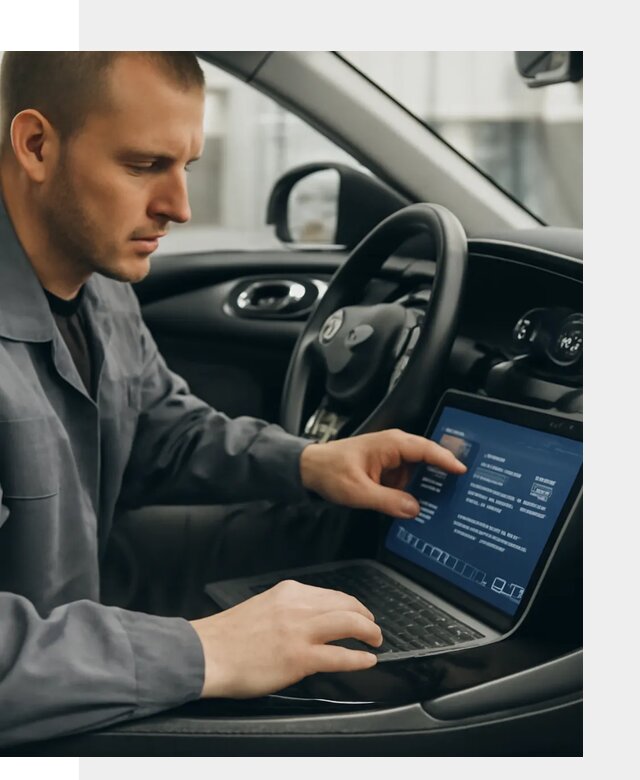 Русификация приборной панели автомобиля Lynk Co в Сланцах