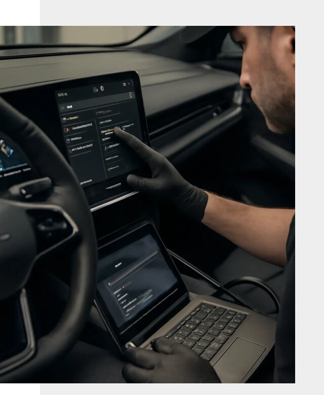 Русификация приборной панели Rising автомобиля в Сланцах