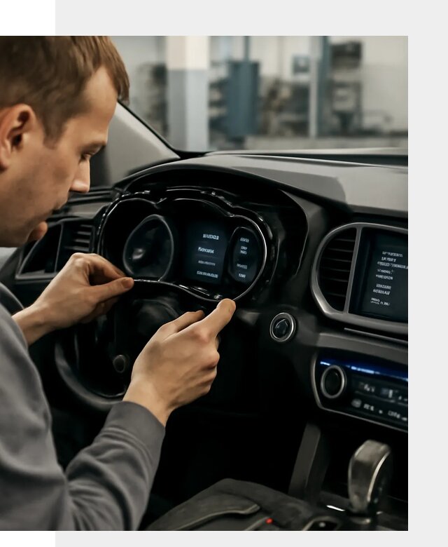 Русификация приборной панели автомобилей Hyundai в Сланцах