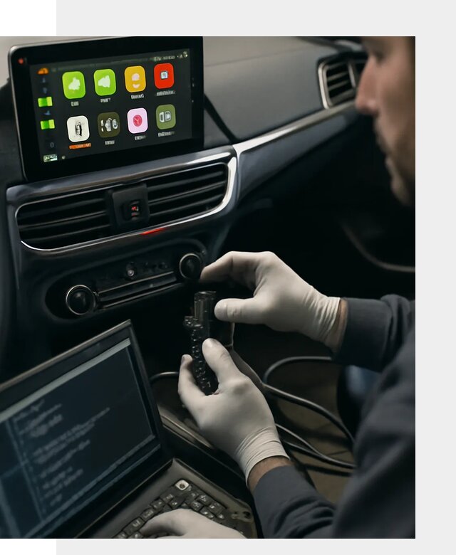 Активация Apple CarPlay в Сланцах для штатной мультимедиа