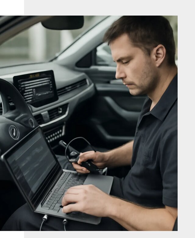 Настройка телематики автомобиля под ключ для авто в Сланцах