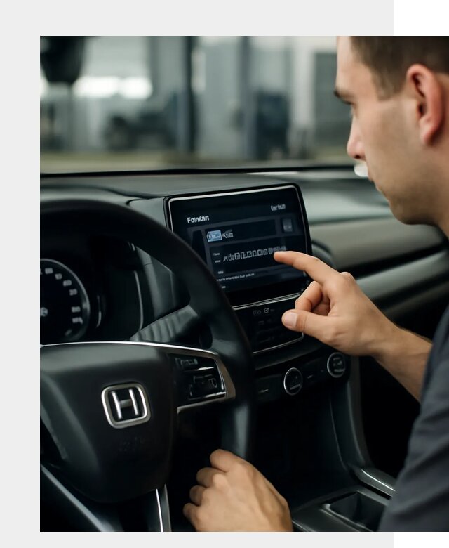 Русификация панели приборов Honda в Сланцах по цене 5166 ФастМобиль-Слы