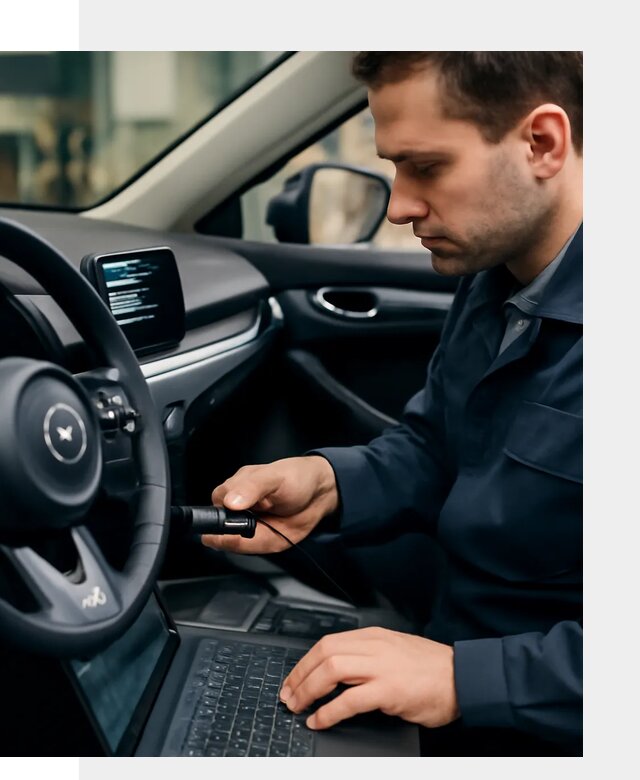 Русификация приборной панели автомобилей Mazda в Сланцах
