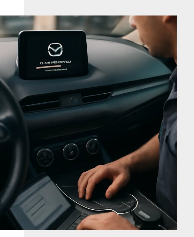 Установка приложений Mazda на мультимедийную систему в Сланцах