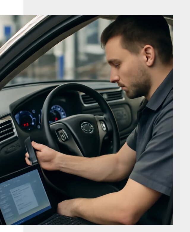 Русификация приборной панели Nissan для авто в Сланцах