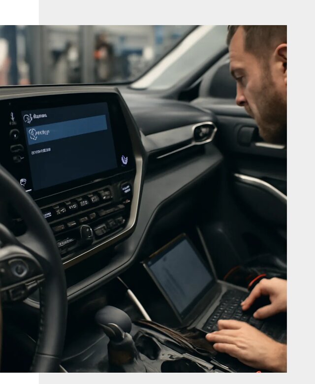 Русификация Toyota Highlander CHN для автомобилей в Сланцах
