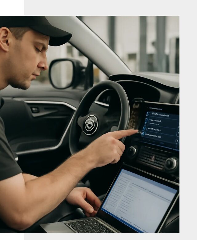 Русификация мультимедиа Toyota для автомобилей в Сланцах