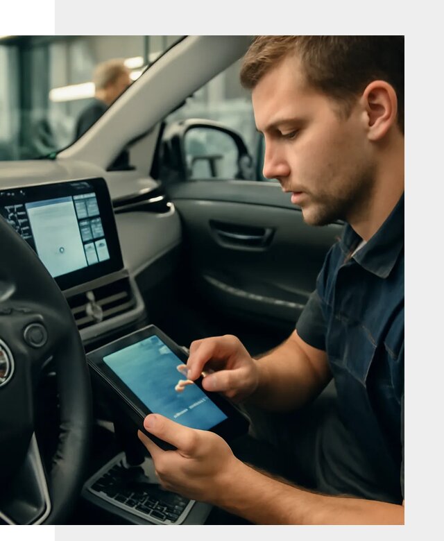 Установка приложений Toyota на мультимедиа в Сланцах